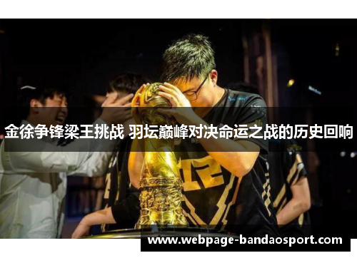 金徐争锋梁王挑战 羽坛巅峰对决命运之战的历史回响